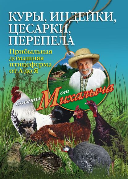 Куры, индейки, цесарки, перепела. Прибыльная домашняя птицеферма от А до Я — Николай Звонарев