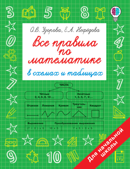 Все правила по математике в схемах и таблицах. Для начальной школы — О. В. Узорова