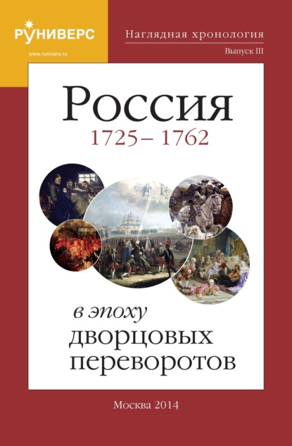 Наглядная хронология. Выпуск III. Россия в эпоху дворцовых переворотов 1725 – 1762 гг — М. В. Баранов