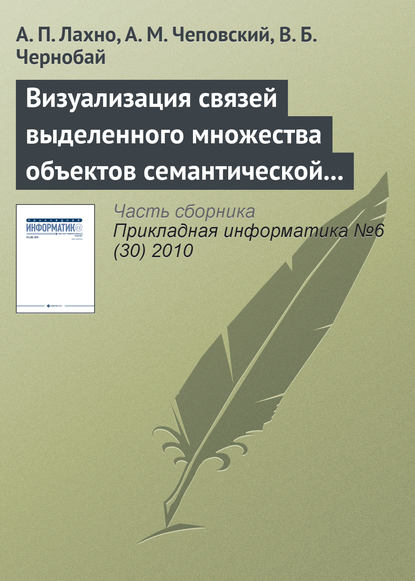 Визуализация связей выделенного множества объектов семантической сети — А. П. Лахно