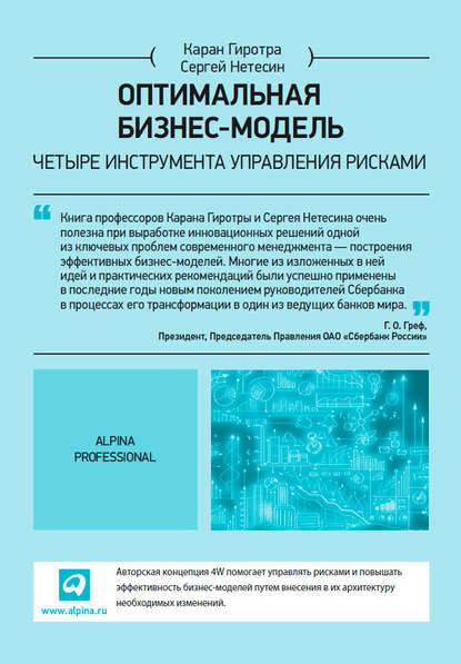 Оптимальная бизнес-модель. Четыре инструмента управления рисками — Каран Гиротра