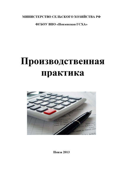 Производственная практика по бухгалтерскому учету — И. А. Бондин