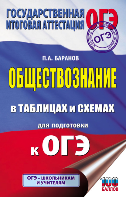 ОГЭ. Обществознание в таблицах и схемах для подготовки к ОГЭ — П. А. Баранов