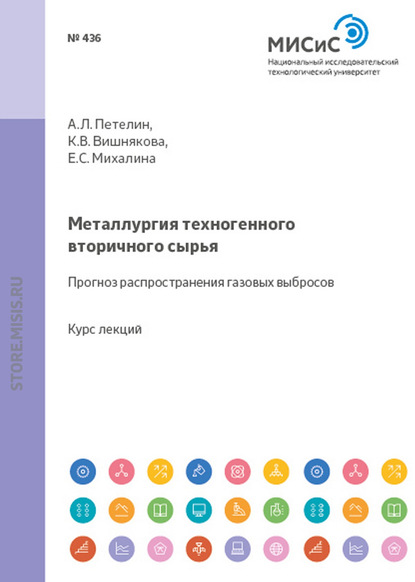 Металлургия техногенного вторичного сырья. Прогноз распространения газовых выбросов — Александр Петелин